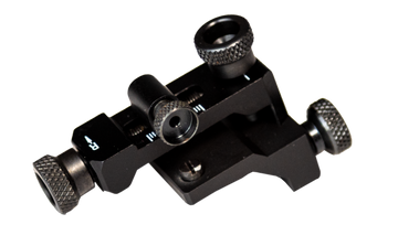 CVA AC1750 Micro-Adjust Williams Western Long Range Rear Peep & Front Globe Sight Reticle Kit - Black