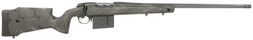 Bergara Rifles B-14 Crest 7mm PRC 22" 5+1 Bolt-Action Rifle - Sniper Gray Cerakote Carbon Fiber Stock