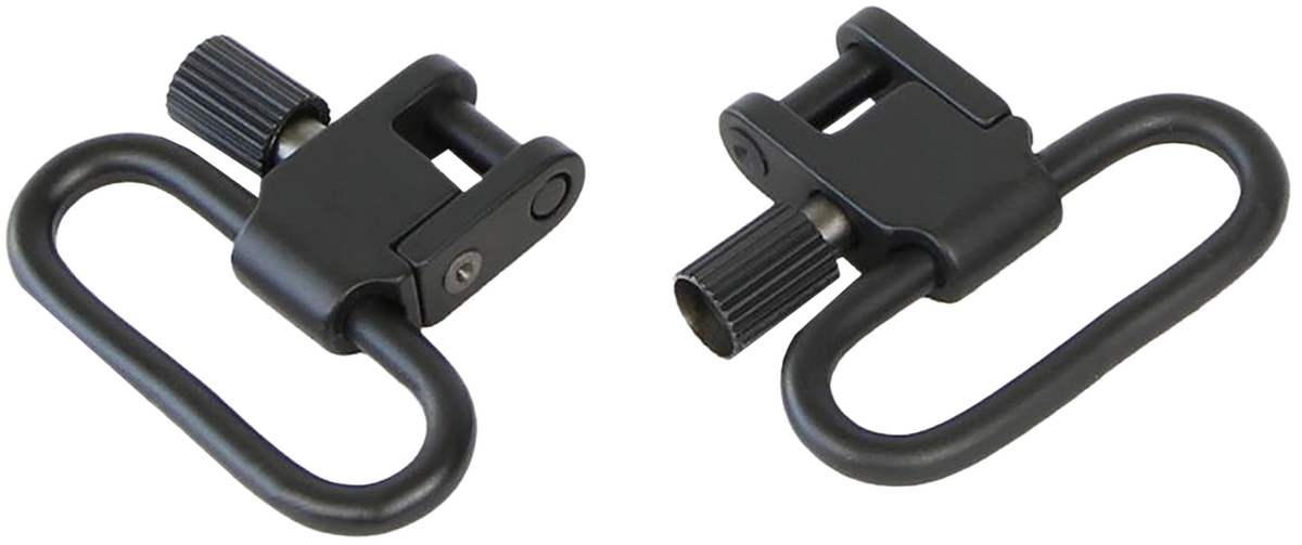 Bulldog BD880 Deluxe Locking Swivel Set 1" Black Steel