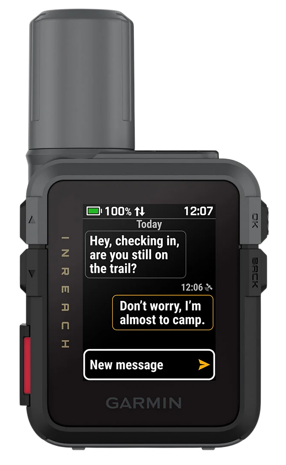 Garmin inReach Mini 3 Compact Satellite Communicator Black/Gray