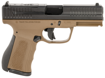 FMK G3 9mm Luger 4" 14+1 Semi-Auto Pistol - Burnt Bronze