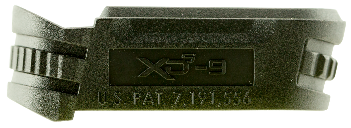 Springfield Armory XDS5902M XD-S 9mm Luger Backstrap Sleeve #2 Black Polymer