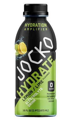 Jocko Fuel Hydrate Lemon Lime Electrolyte Drink 16oz 12-Pack