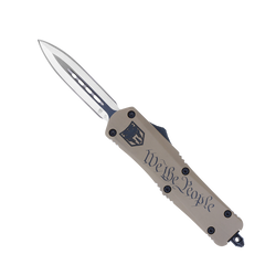 CobraTec FS-3 We The People Medium 3" D2 Steel Dagger OTF Knife