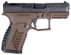 Derya Firearms DY9Z 9mm Luger 3.5" 15+1 Striker-Fired Semi-Auto Pistol - Midnight Bronze/Black