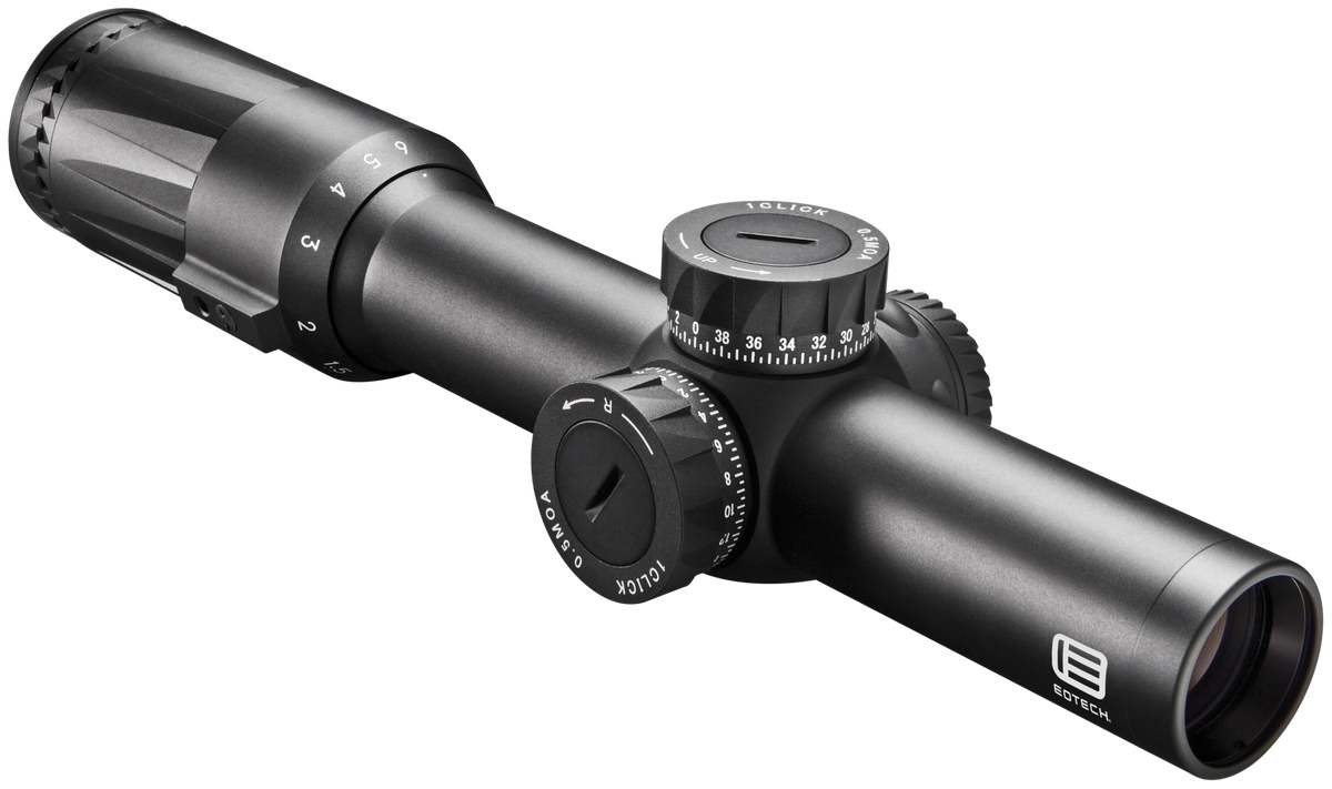 EOTech Vudu 1-6x24 30mm Tube FFP SR3 MOA Green Reticle Rifle Scope