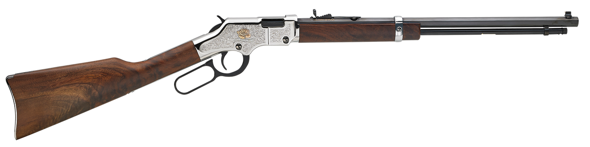 Henry H004AB Golden Boy American Beauty 22 S/L/LR 20" 16 LR/21 Short Lever-Action Rifle