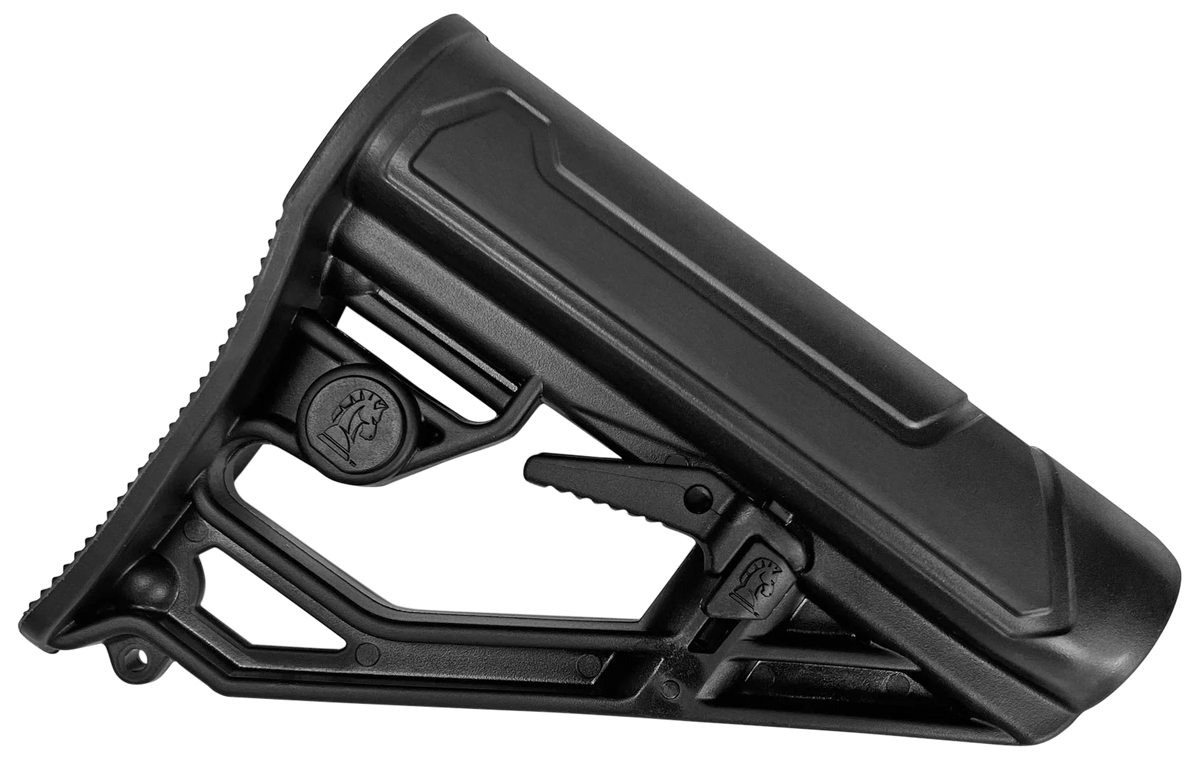 Adaptive Tactical EX Performance Lite Adjustable Black Synthetic M4-Style Stock - AR Platform, Mil-Spec Buffer Tubes