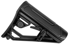 Adaptive Tactical EX Performance Lite Adjustable Black Synthetic M4-Style Stock - AR Platform, Mil-Spec Buffer Tubes