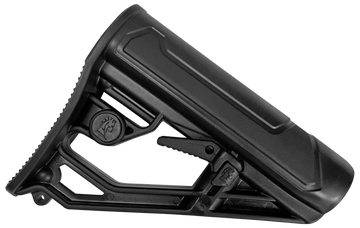 Adaptive Tactical EX Performance Lite Adjustable Black Synthetic M4-Style Stock - AR Platform, Mil-Spec Buffer Tubes