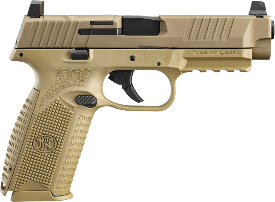 FN 509 MRD 9mm Luger 4.5" 10+1 Semi-Auto Pistol - Flat Dark Earth