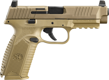 FN 509 MRD 9mm Luger 4.5" 10+1 Semi-Auto Pistol - Flat Dark Earth