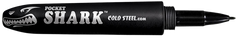 Cold Steel Pocket Shark 6.50" Black Polymer Tactical Pen