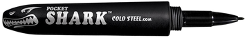 Cold Steel Pocket Shark 6.50" Black Polymer Tactical Pen