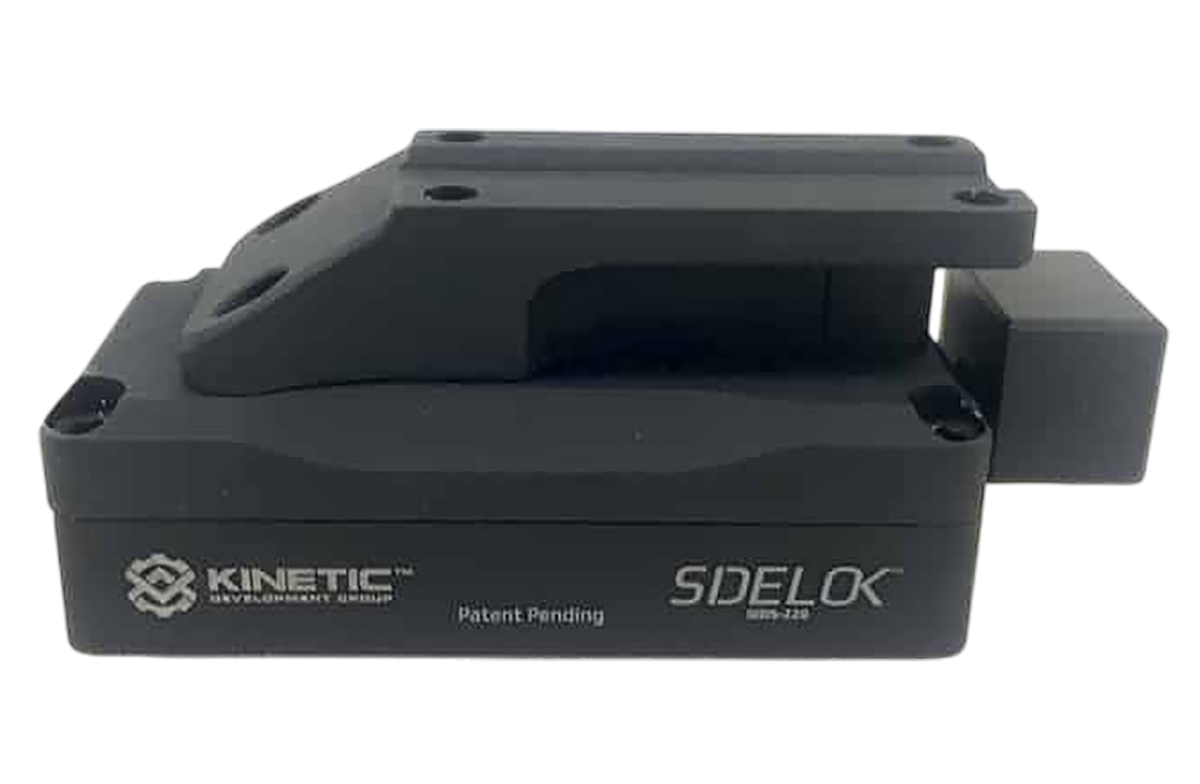 Kinetic Development Group SID5-220 Sidelok Trijicon MRO Mount Lower 1/3 Co-Witness Black Aluminum