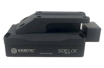 Kinetic Development Group SID5-220 Sidelok Trijicon MRO Mount Lower 1/3 Co-Witness Black Aluminum
