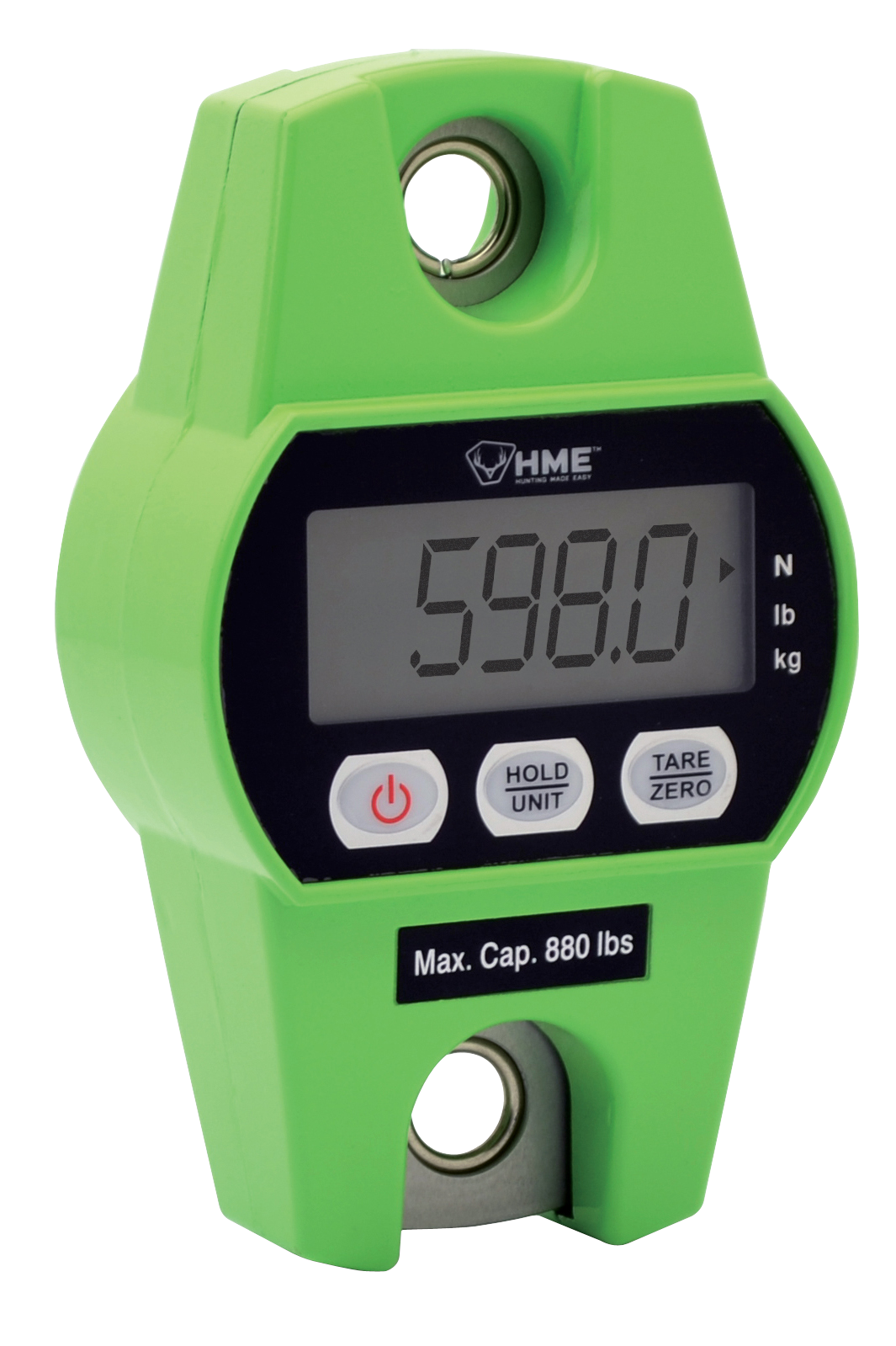 HME Digital Game Scale 880 lb Capacity Green - Hanging Scale