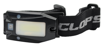 Cyclops HL150 Motion Activated 150 Lumen COB LED Headlamp Red/White - Black