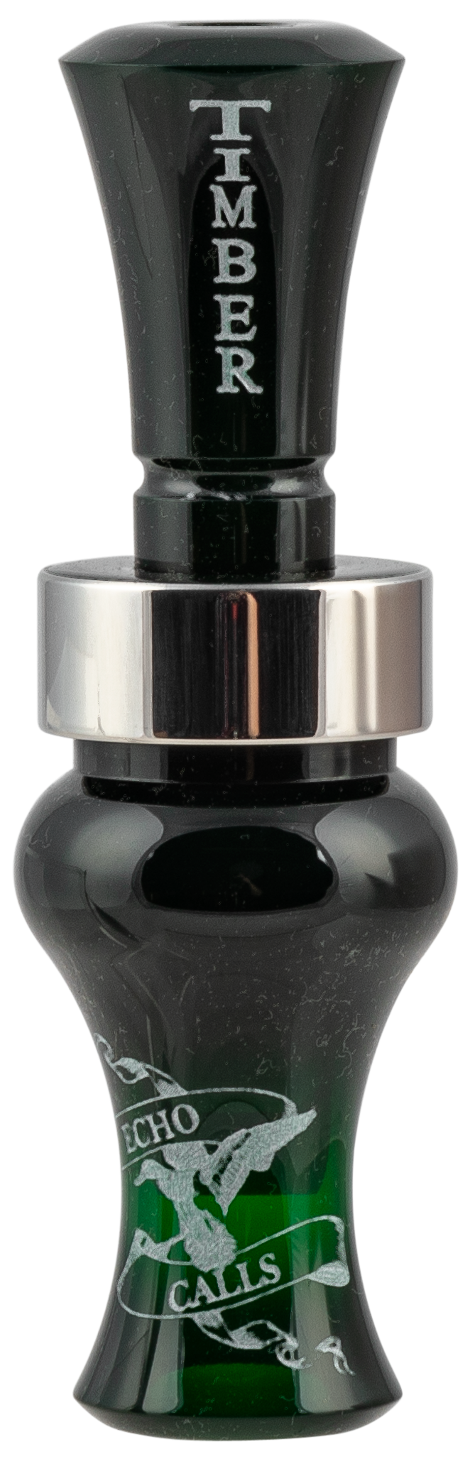 Echo Calls Timber Single Reed Mallard Hen Duck Call Dark Green Acrylic