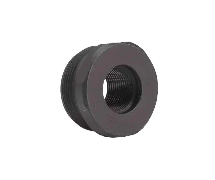 JK Armament LT RFX Thread Mount 1/2x28 Aluminum Hard Anodized Black