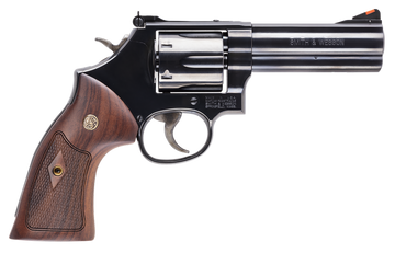 Smith & Wesson Model 586 Classic 357 Mag / 38 Special +P 4" 6-Shot Blued Revolver