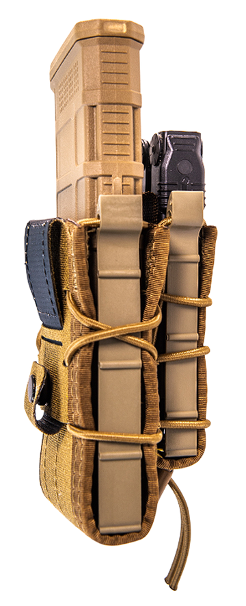 High Speed Gear 13DD10CB TACO Double Decker Belt Mount Mag Pouch Coyote Brown
