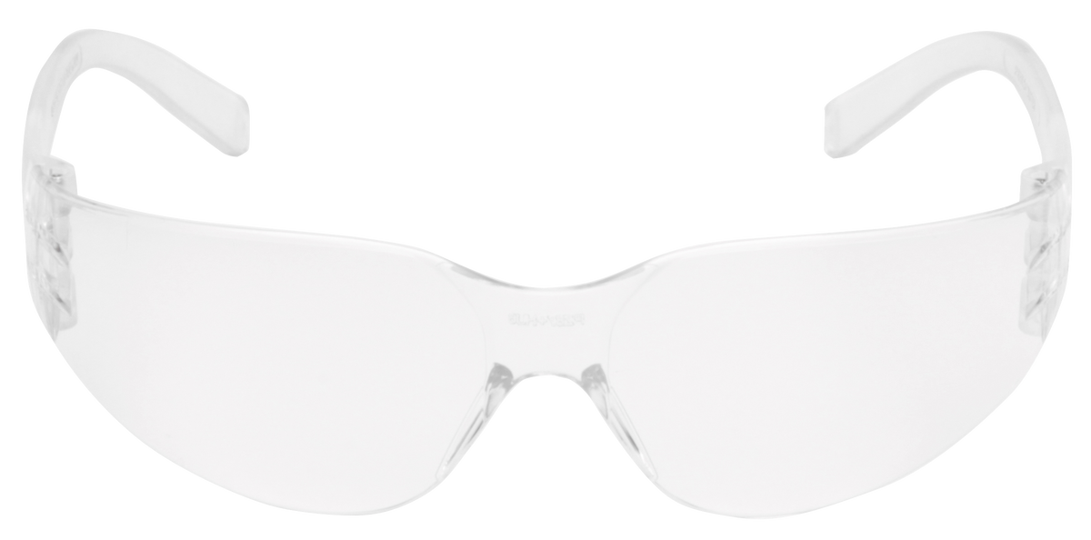 Pyramex S4110S Intruder Safety Glasses Clear Lens Clear Frame 12 Pack