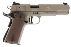 GSG 1911 22 LR 5" 10+1 SAO Pistol - Tan Slide / Walnut Grip