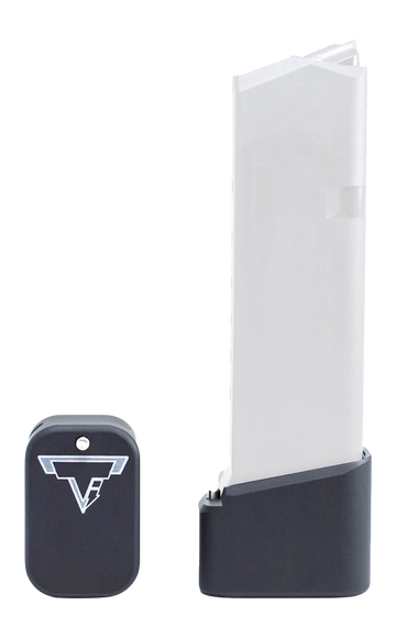 Taran Tactical Firepower Magazine Base Pad Kit Glock 19/23 - Black - +4/5 Rounds