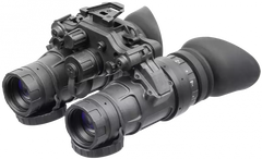 AGM Global Vision UNVG NW1 Gen 2+ Level 1 White Phosphor Night Vision Goggles - Black