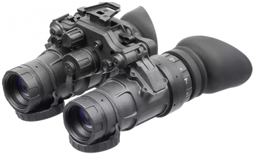 AGM Global Vision UNVG NW1 Gen 2+ Level 1 White Phosphor Night Vision Goggles - Black