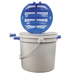 Frankford Arsenal Quick-N-Ez Rotary Sifter Kit 3.5 Gallon Gray Plastic
