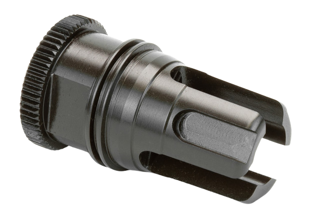Griffin Armament Dual-Lok Minimalist Flash Hider 7.62mm / .30 Cal 5/8x24 - Black