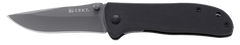 Columbia River 6450K Drifter 2.88" Drop Point Plain 8Cr14MoV SS Gray TiCN Black G10 Folding Knife