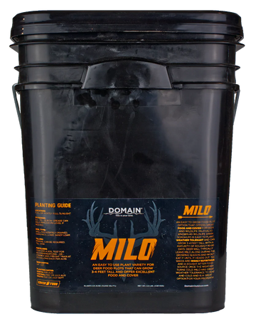 Domain Outdoor Milo 3.5 lb Annual Forage Food Plot Seed - 1/4 Acre