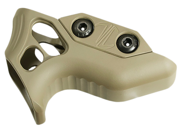 Timber Creek Outdoors Enforcer Mini Angled Foregrip - Flat Dark Earth Billet Aluminum
