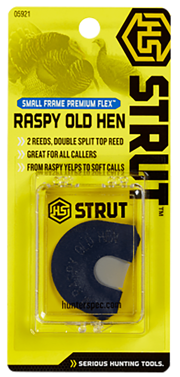 Hunters Specialties HS Strut Raspy Old Hen Premium Flex Small Frame Turkey Call