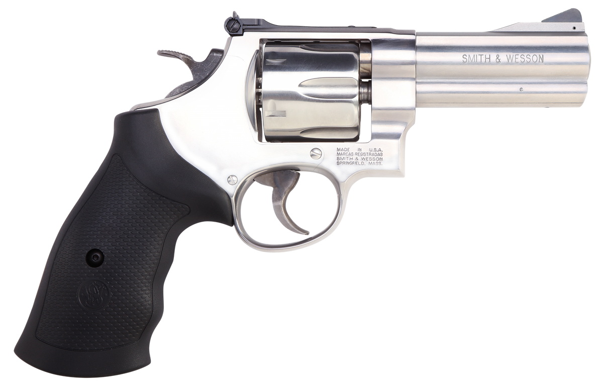 Smith & Wesson Model 610 10mm Auto/40 S&W 4" 6-Shot DA/SA Stainless N-Frame Revolver