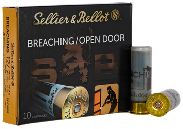 Sellier & Bellot SB12BR Breaching 12 Gauge 2.75" 1/2oz 10/25 - Box or Case