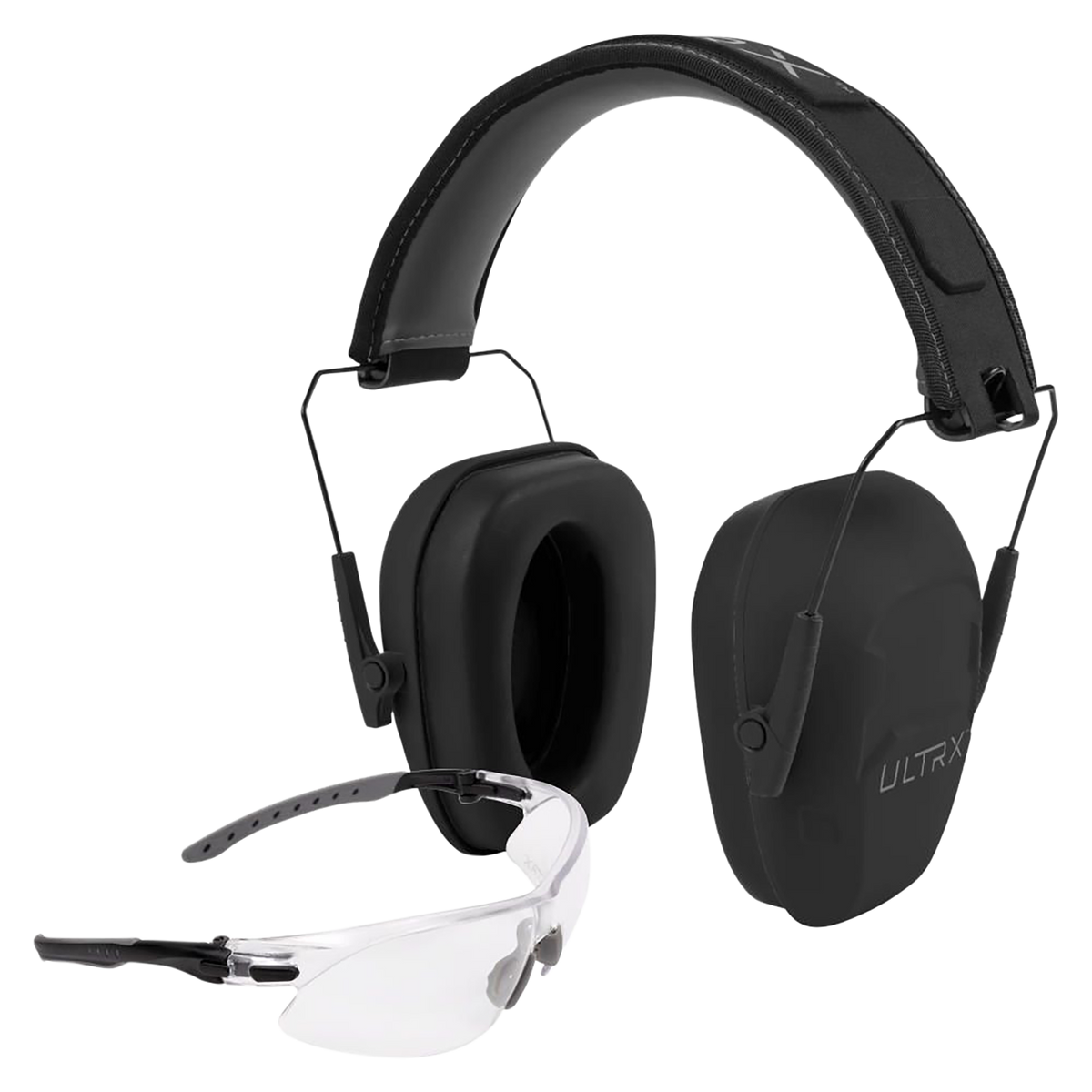 Allen ULTRX Shield 4157 Ear & Eye Protection Combo 23 dB Gray