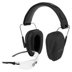 Allen ULTRX Shield 4157 Ear & Eye Protection Combo 23 dB Gray