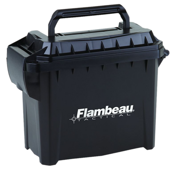 Flambeau 5415MC Mini Ammo Can .45 ACP/9mm Black Polymer - Weatherproof