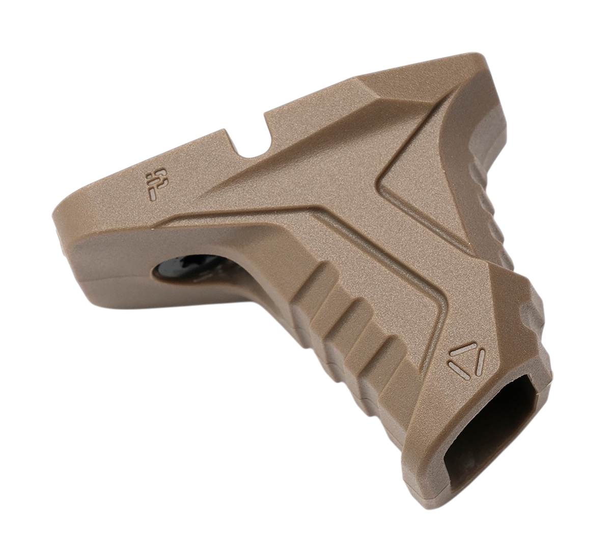 Strike Industries Mini Handstop M-LOK Flat Dark Earth Polymer - Cable Management System