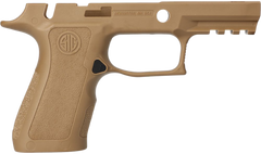 Sig Sauer P320 Compact Coyote Tan Polymer Grip Module - Manual Safety