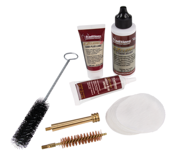 Traditions EZ Clean 2 Muzzleloader Cleaning Kit 50 Cal 7-Piece