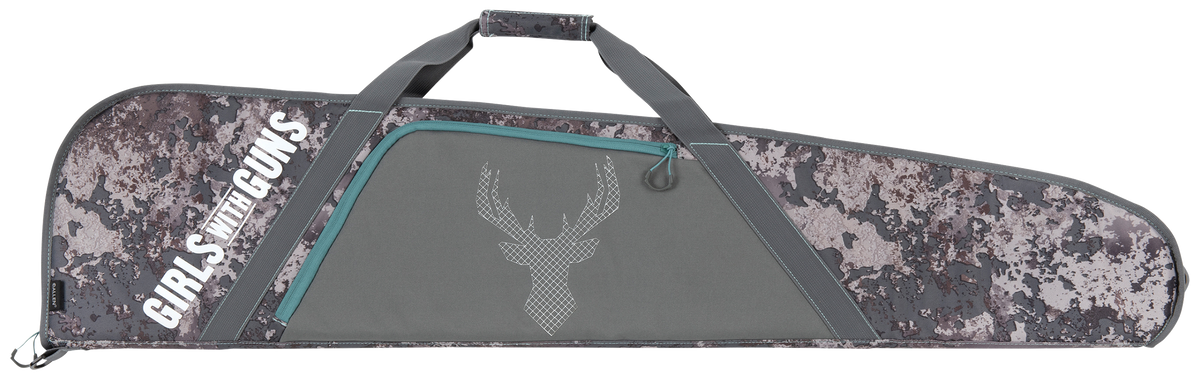 Girls With Guns Ten Point Dreams 46" Shade Camo Rifle Case - Locking Zipper