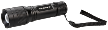 Cyclops TF-350 Tactical 350 Lumen CREE XTE LED Black Anodized Flashlight