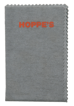 Hoppes 1218 Silicone Gun & Reel Cloth 11" x 14" Flannel Pretreated Lubricant 10 Pack