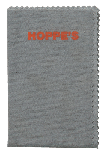 Hoppes 1218 Silicone Gun & Reel Cloth 11" x 14" Flannel Pretreated Lubricant 10 Pack