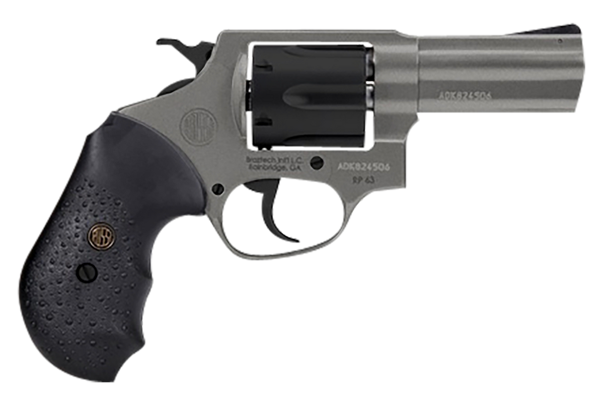 Rossi RP63 357 Mag 3" 6-Shot DA/SA Revolver - Tungsten Gray Cerakote